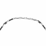 Ανδρικό Κολιέ Maserati Ceramic JM226ATZ72 Silver Black