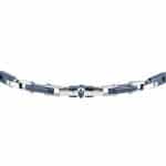 Ανδρικό Βραχιόλι Maserati JM226ATZ76 Ceramic Silver Blue