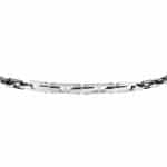 Ανδρικό Βραχιόλι Maserati JM226ATZ77 Ceramic Silver-Black