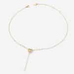 Ατσάλινο Κολιέ Guess Beloved Pearls Gold