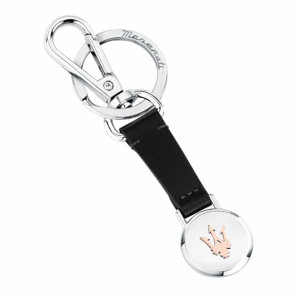 Μπρελόκ Maserati KMU5240101 Elegance Leather Rose Gold