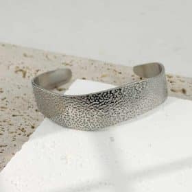 Ατσάλινο Βραχιόλι Peebls Silver Dune Cuff