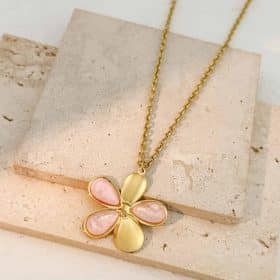 Γυναικείο Κολιέ Peebls Blossom Pearl