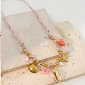 Κολιέ Peebls Pink Coral Bay
