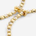 Ατσάλινο Κολιέ Guess Ace of Diamonds Gold