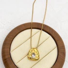 Κολιέ Peebls Golden Drop