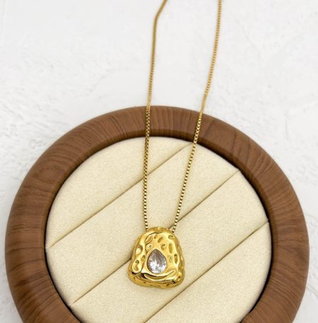 Κολιέ Peebls Golden Drop
