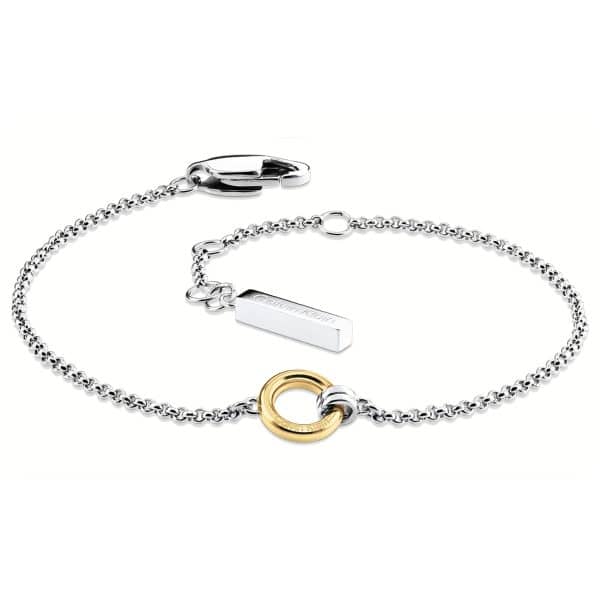 Γυναικείο Βραχιόλι Calvin Klein Duality 35000955 Silver-Gold