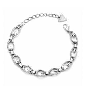 Ατσάλινο βραχιόλι Guess G Camden Silver