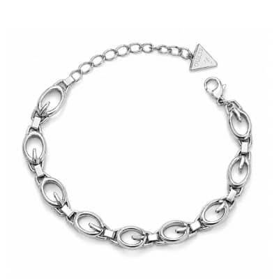 Ατσάλινο βραχιόλι Guess G Camden Silver