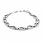 Ατσάλινο βραχιόλι Guess G Camden Silver
