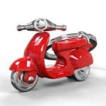 Metalmorphose Μπρελόκ Red Scooter