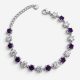 Βραχιόλι Peebls Violet Ice Silver Bracelet
