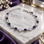 Βραχιόλι Peebls Violet Ice Silver Bracelet