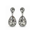 Σκουλαρίκια Peebls Crystal Cascade Clear Silver