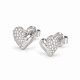 Ατσάλινα Σκουλαρίκια Guess Golden Love Silver