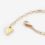 Ατσάλινο Βραχιόλι Guess Les Baguettes Gold