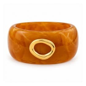 Βραχιόλι Peebls Amber Orbit Statement Bangle