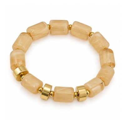 Βραχιόλι Peebls Honey Marble Gold