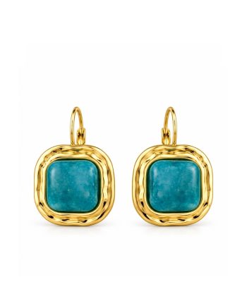 Σκουλαρίκια Peebls Azure Elegance Gold Turquoise