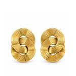Γυναικεία Σκουλαρίκια Peebls Golden Infinity Gold
