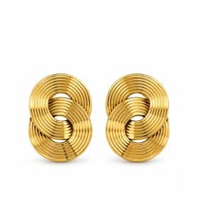 Γυναικεία Σκουλαρίκια Peebls Golden Infinity Gold