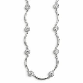 Κολιέ Peebls Luminous Arc Crystal Silver