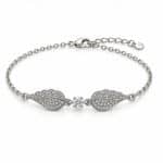 Βραχιόλι Peebls Celestial Angel Wings Silver