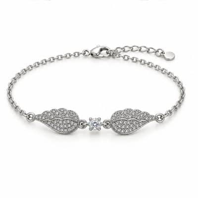 Βραχιόλι Peebls Celestial Angel Wings Silver