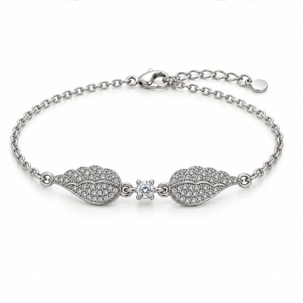 Βραχιόλι Peebls Celestial Angel Wings Silver