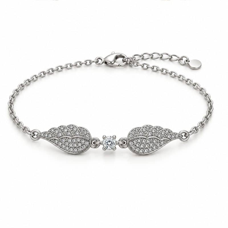 Βραχιόλι Peebls Celestial Angel Wings Silver
